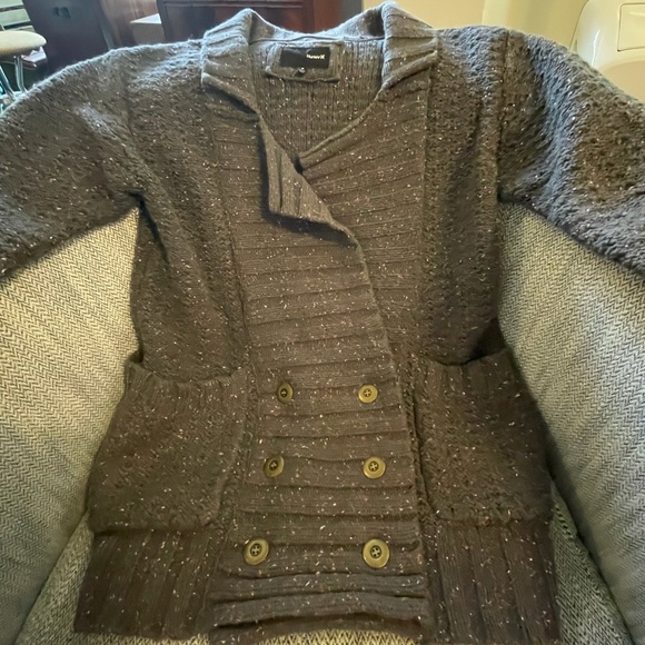 Hurley Gray/Blue Speckled Cozy Sweater - Picture 6 of 13
